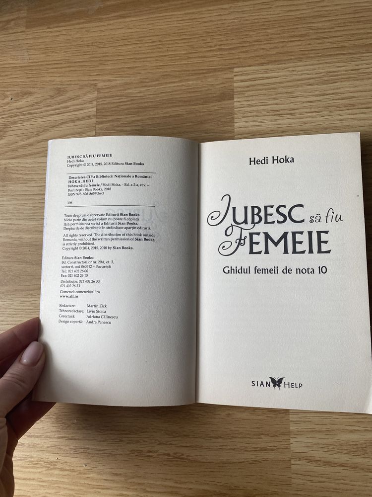 Carte Heidi Hoka - Iubesc sa fiu femeie