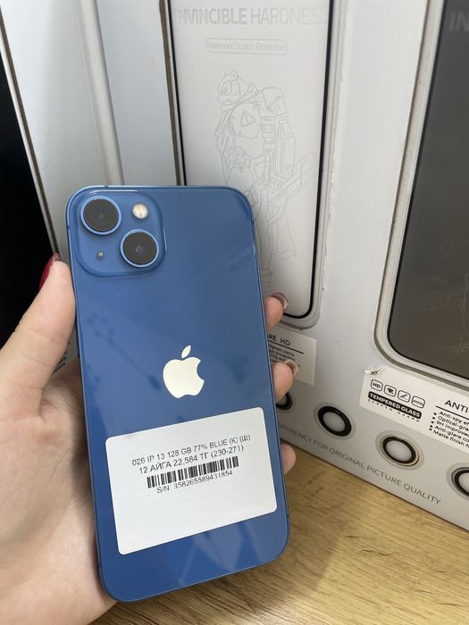 Iphone 13 128 gb 77% / Pintel.kz
