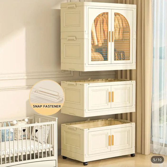 Детский пластиковый гардеробный шкаф