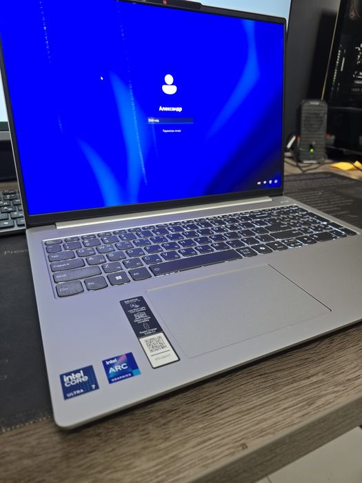 Ноутбук lenovo ideapad slim 5 16" 2k oled 120гц, 32gb, 1tb, ultra 7