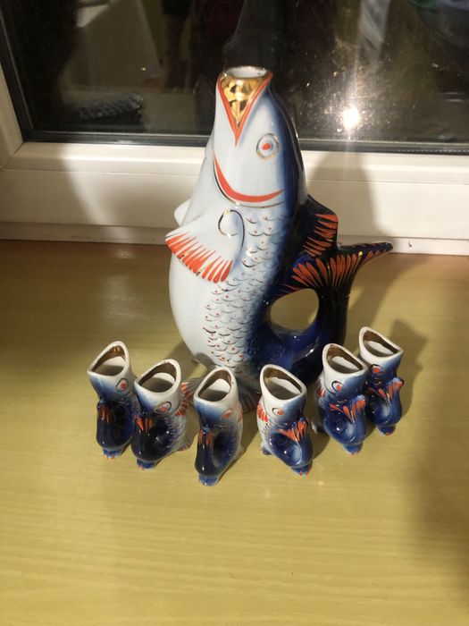 Фарфоровый набор Рыбки