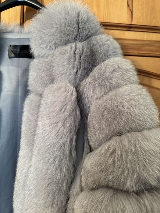 Haină de blană naturală, mărimea xl