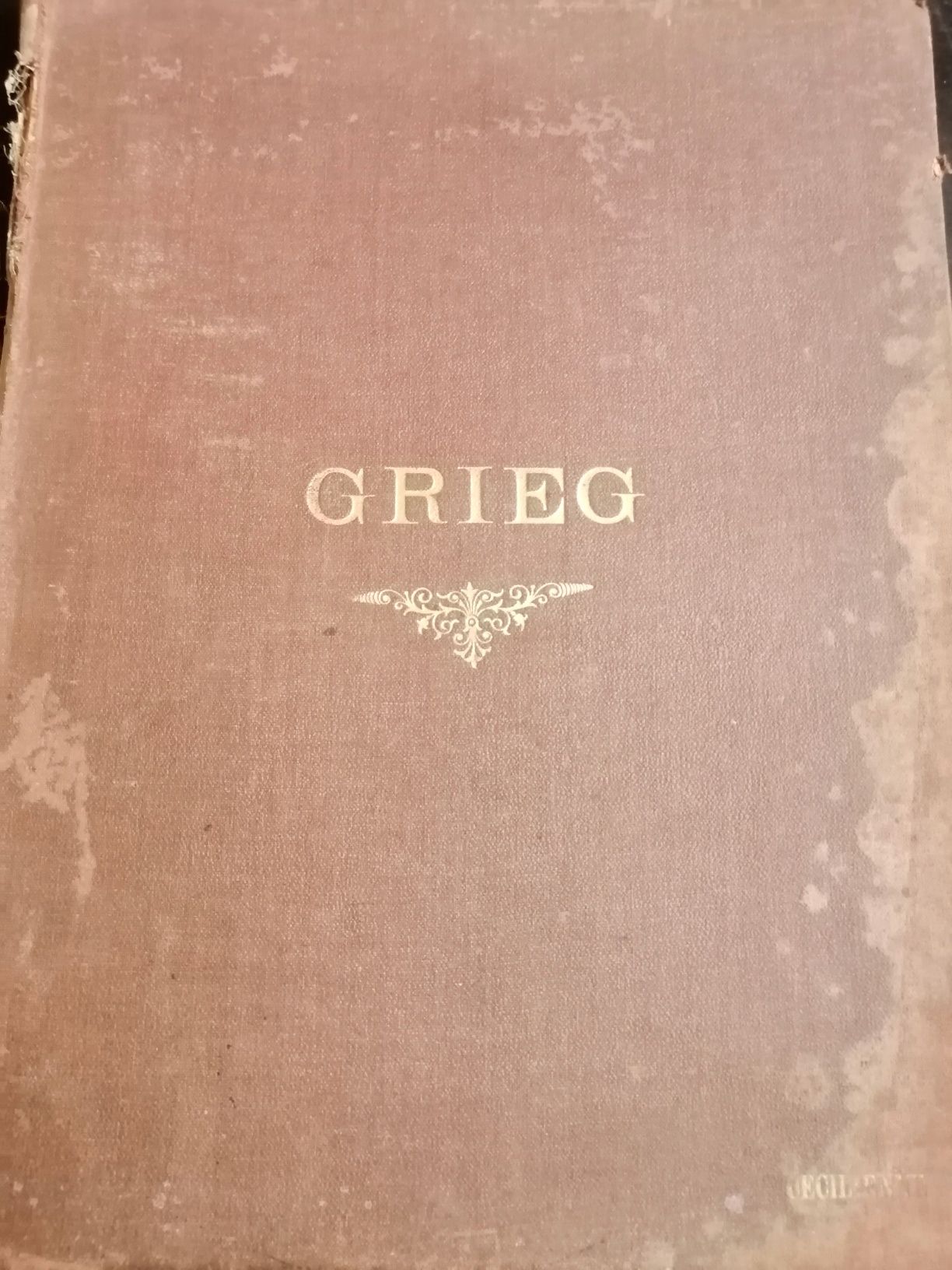 Partituri foarte vechi Edvard Grieg