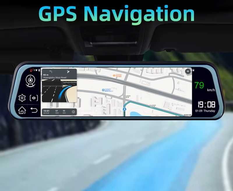 Camera video auto android DVR oglinda