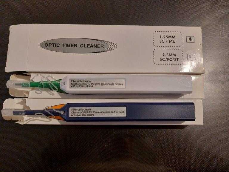 Set 2 creioane curatare conectori fibra optica SC - LC