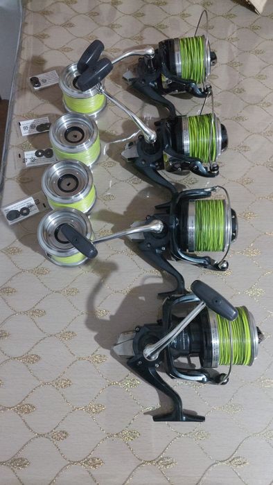 Set 4 mulinete shimano ultegra 14000 xtc cu tamburi de rezerva