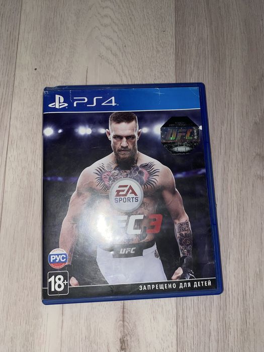 Fc 24 и ufc 3 на ps5 и ps4 диск отличном состоянии отдаю за 15к СРОЧНО