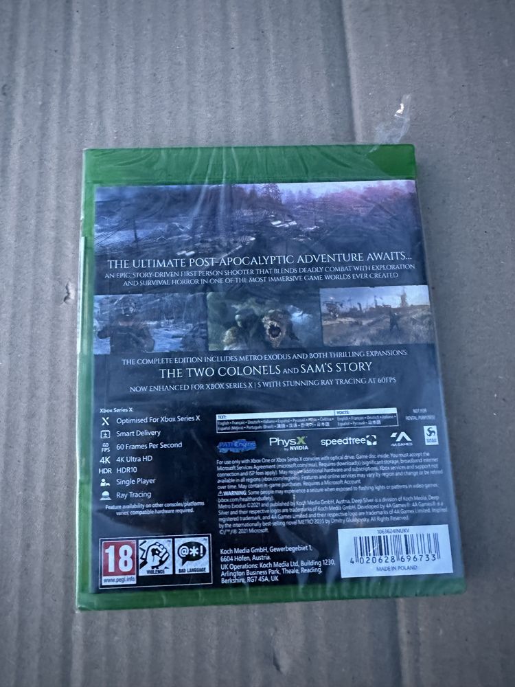 Joc Metro Exodus Xbox One