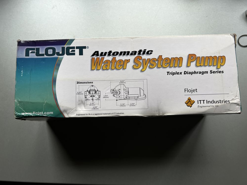 Flojet Warer system pump .Pompa Noua