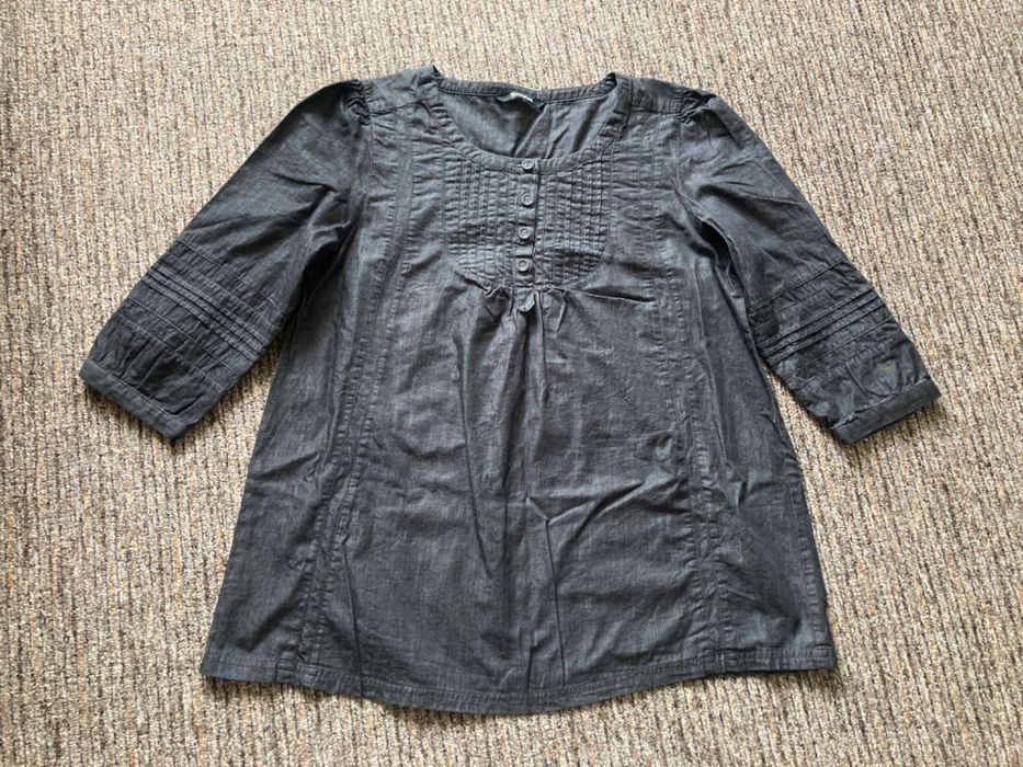 Bluza tip tunica Brandtex cu maneci trei sferturi, mărimea M