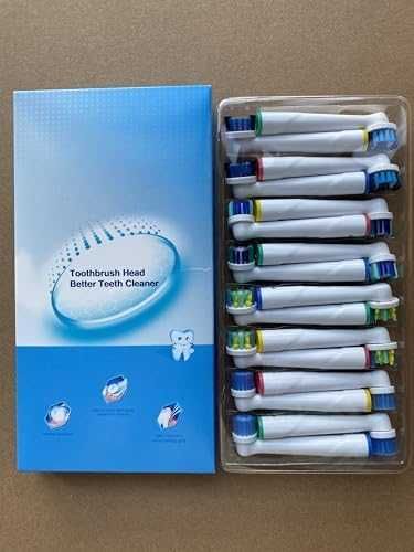 Нови Глави за четка за зъби Cokfais 16 броя за Braun Oral B Pro & Teen