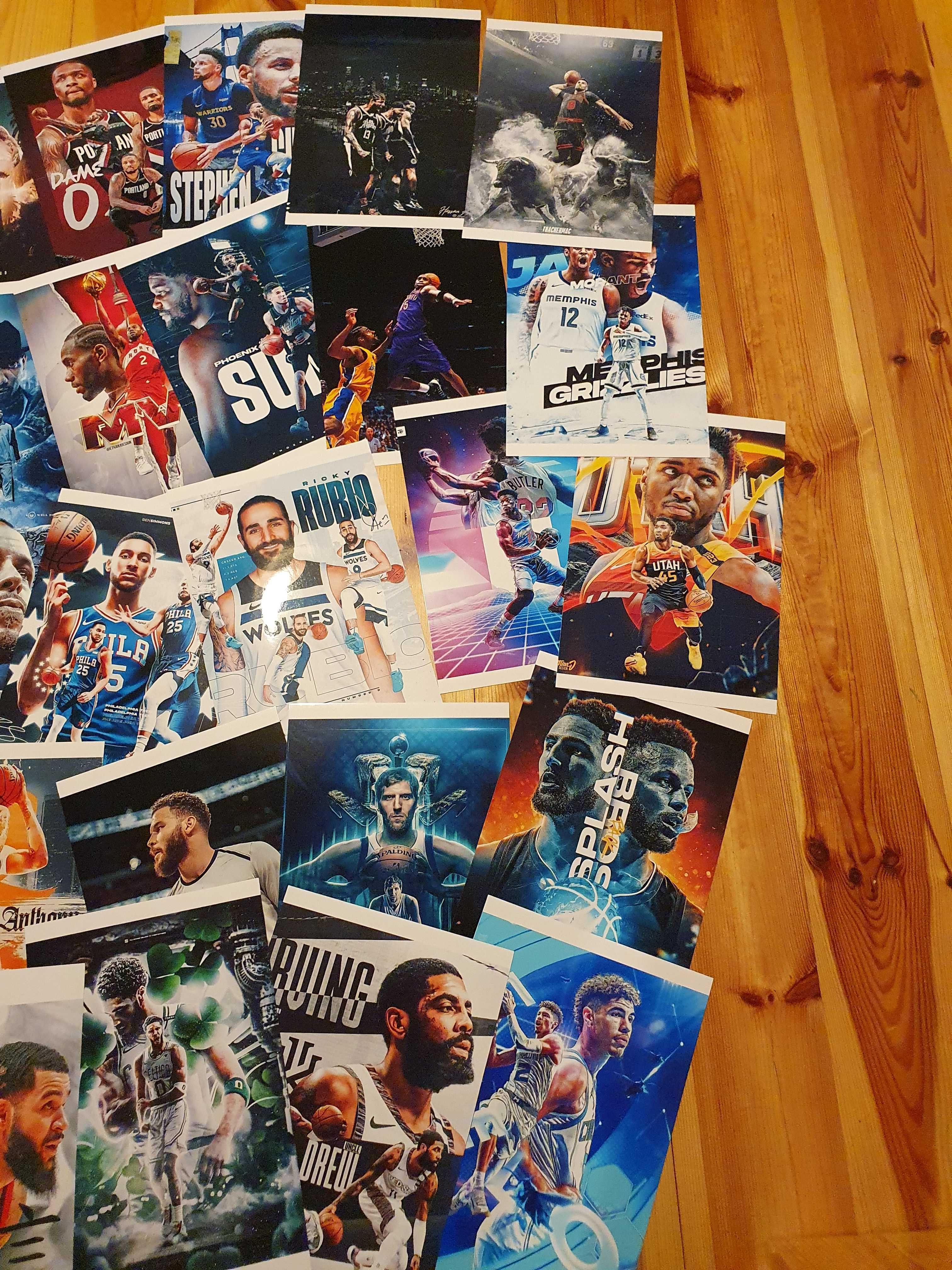 Postere A4 jucatori NBA