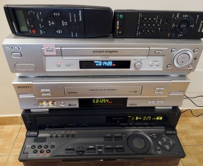 Videorecorder Sony SLV-SE830 , Videorecorder Blaupunkt RTV-846 Hi-Fi