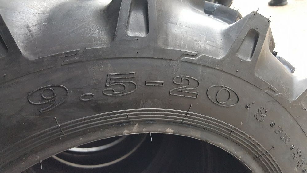 Cauciucuri 9.5-20 OZKA anvelope tractiune cu 8 pliuri anvelope tractor