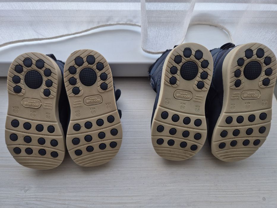 Ghete iarna copii, marime 22 si 23, talpa Bio-Fit