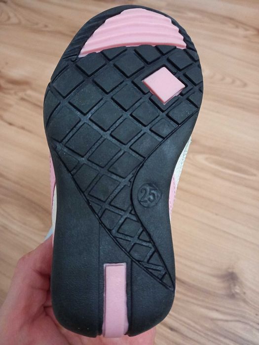 Детски маратонки за момиче, естествена кожа