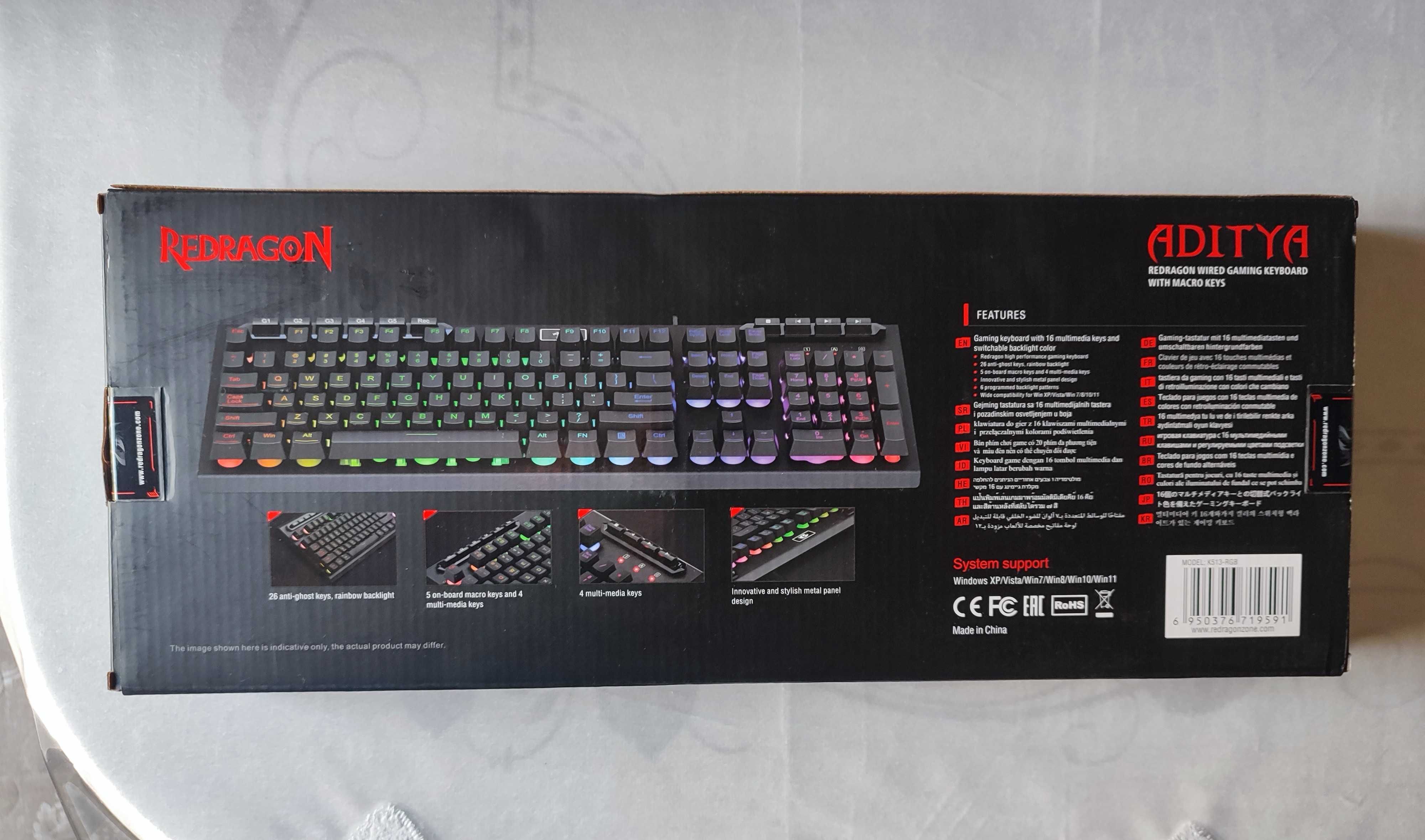 REDRAGON ADITYA K513 Membrane Gaming Keyboard