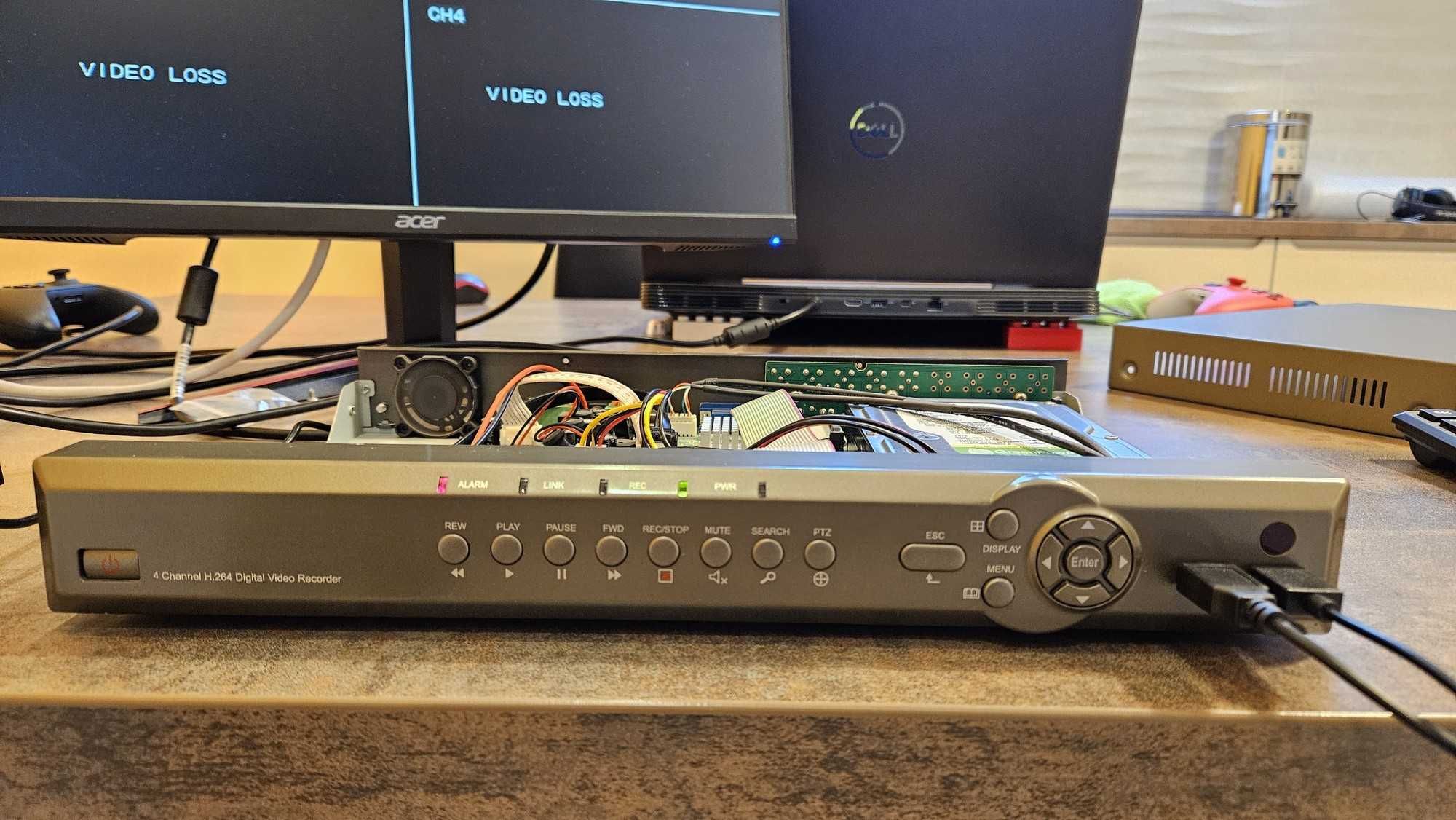 NVR DVR BIG-6404V H264 4 Canale Analog PAL + HDD WD 1TB