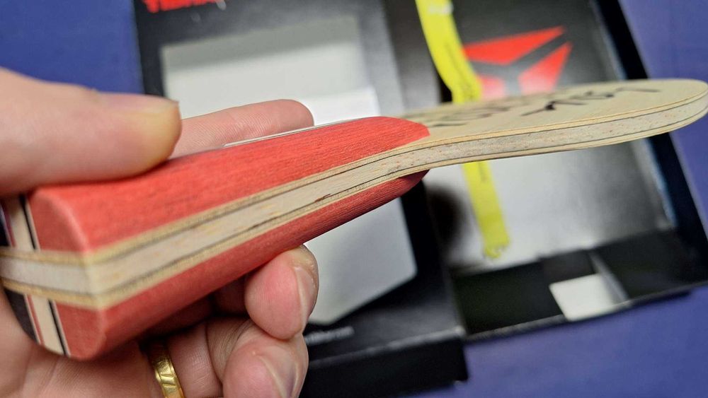 Lemn colectie Tibhar rapid carbon light, semnat Bernie Szocs, Samara