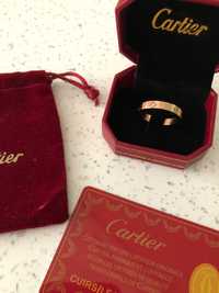 Inel logodna Cartier LOVE Rose Gold 750
