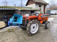 Tocator de crengi și Tractor Kubota