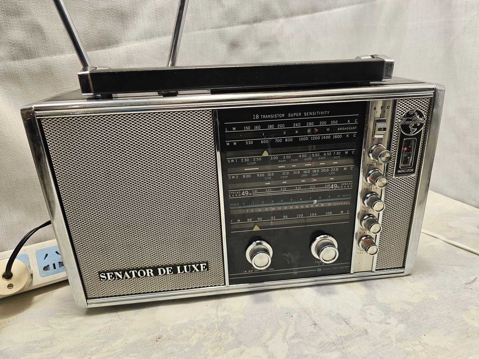 Vintage Tuner Sanyo 18h-815 Senator De Luxe 1968 JAPAN