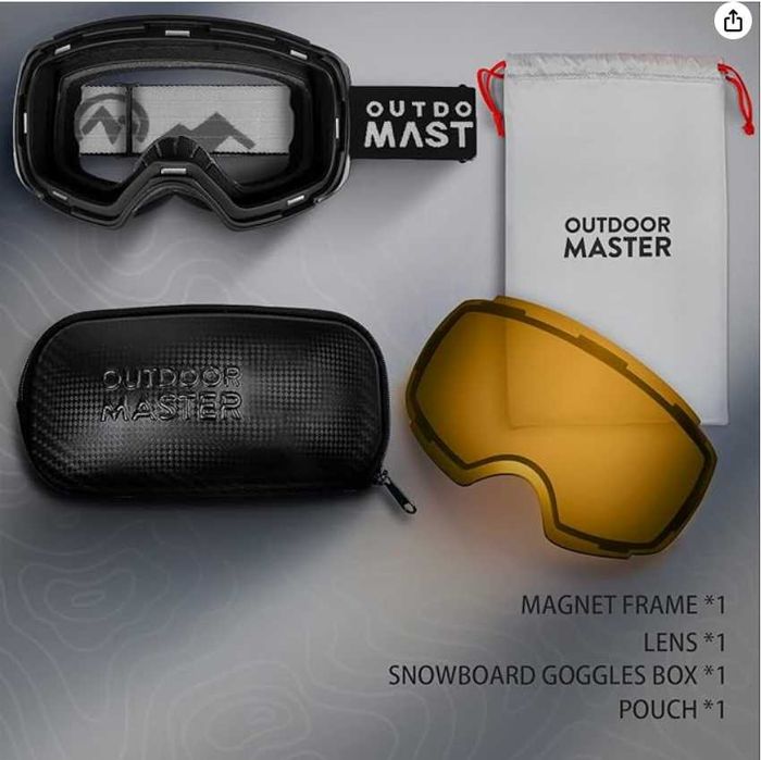 Очки для лыж/сноуборда (ski goggles), абсолютно новые