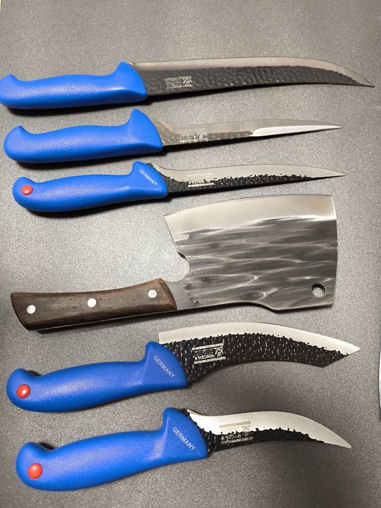 SET Cutite Macelarie Blue Edition 7 piese