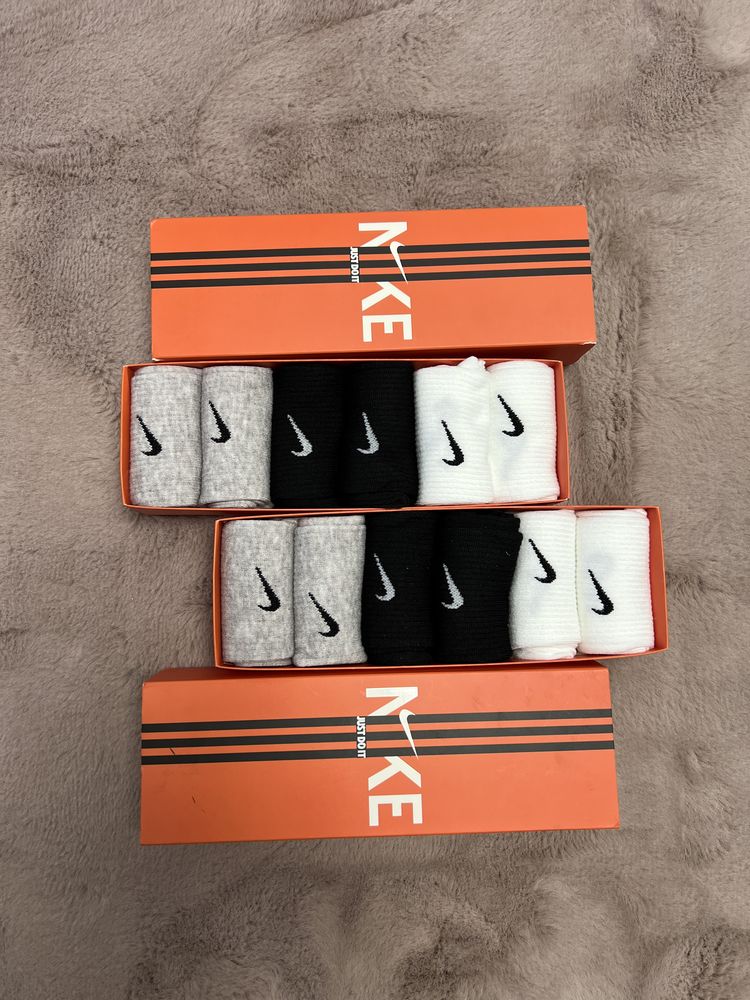 Set 6 ciorapi lungi - Nike - 100% bumbac - calitate PREMIUM
