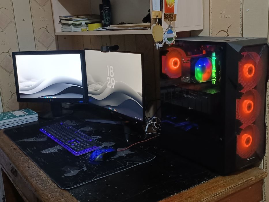 UPGdan yig'ilgan Gaming PC Full Komplekt Narxi kelishiladi