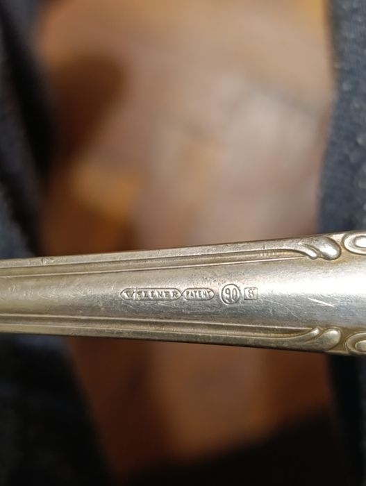 Покрытие серебро половник