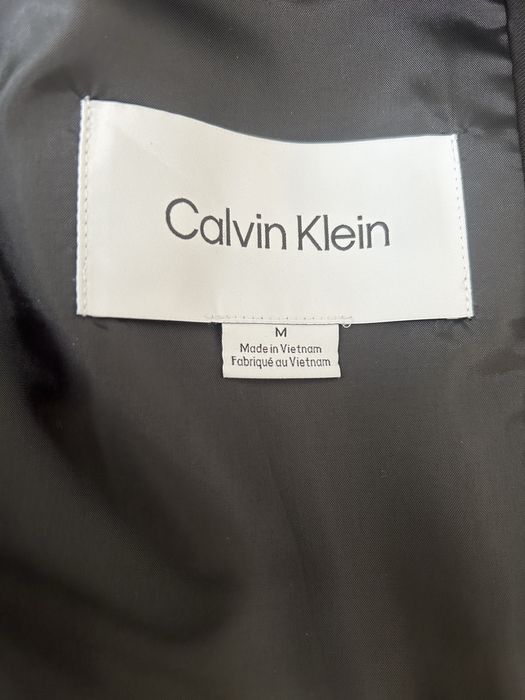 Calvin klein черный пиджак костюм