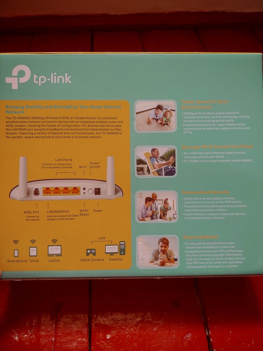 Wi-Fi router Tp-link TD-W8960N