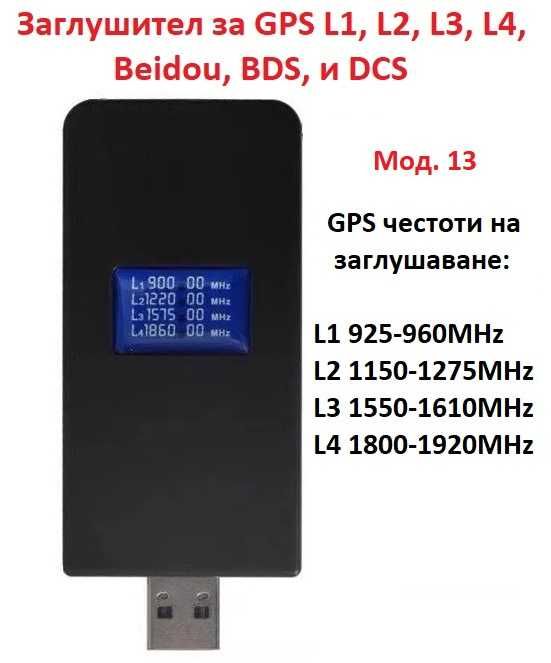 ЗАГЛУШИТЕЛИ за 2G, 3G, 4G, 5G, GPS, WiFi и др.