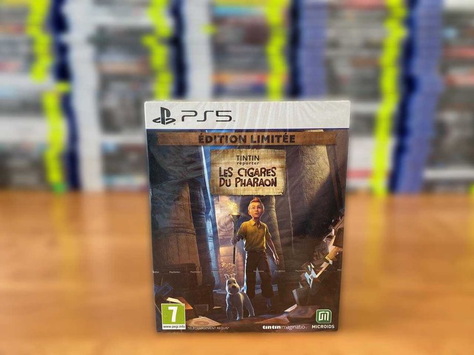 Новый Tintin Reporter - Cigars of the Pharaoh Limited Edition PS5