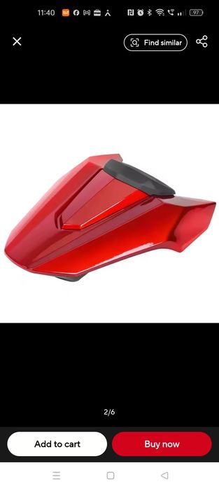 Sa monopost Honda cbr 650r