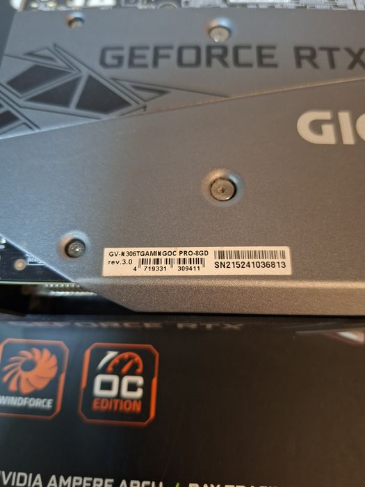RTX 3060 Ti 8GB Gigabyte