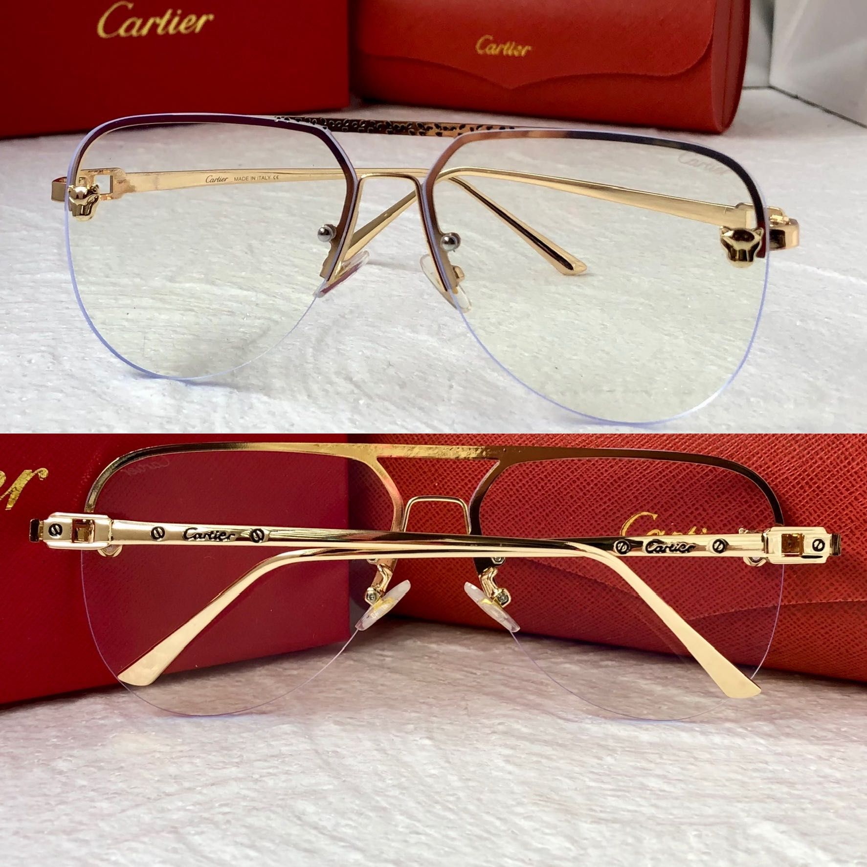 barbati femei ochelari de soare aviator Cartier 7 culori