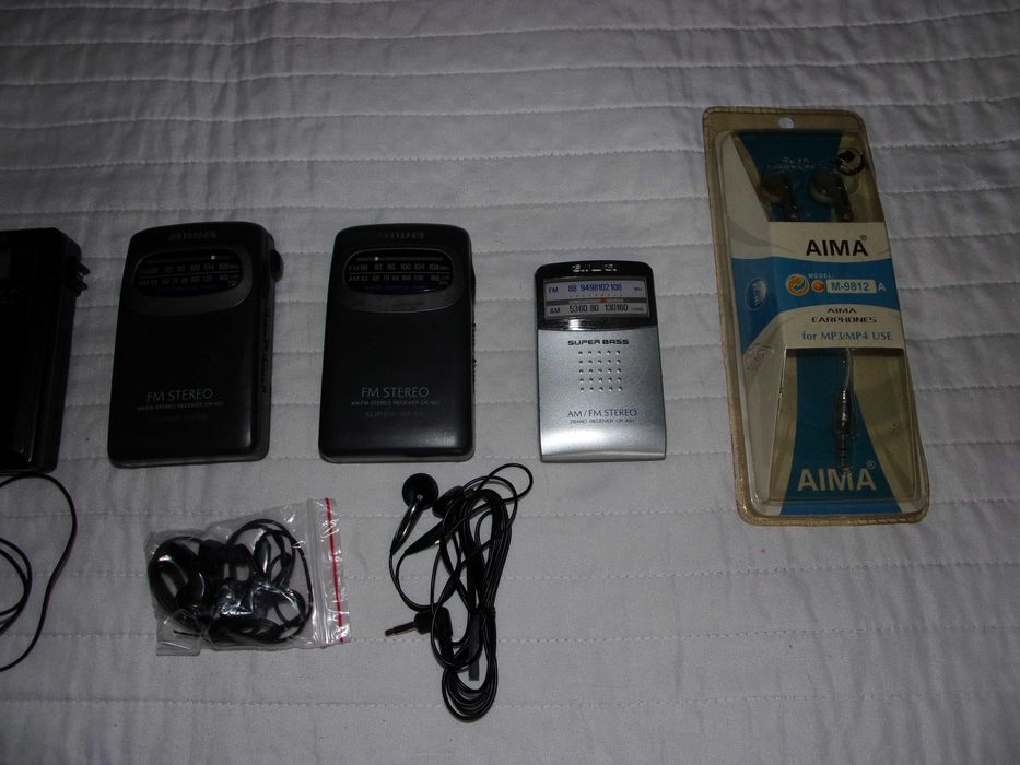 Radio  AiWA Originale cu casti