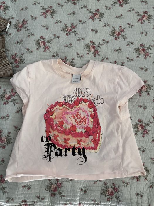 Футболка Bershka “Not a Lady”