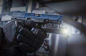 Pistol - LEGAL 25 Jouli - Cu Bile Cauciuc 50MM - FULL METAL Airsoft