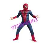 Costum cu muschi : ,Spiderman Deluxe+lansator