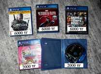 Продажа игр на ps4