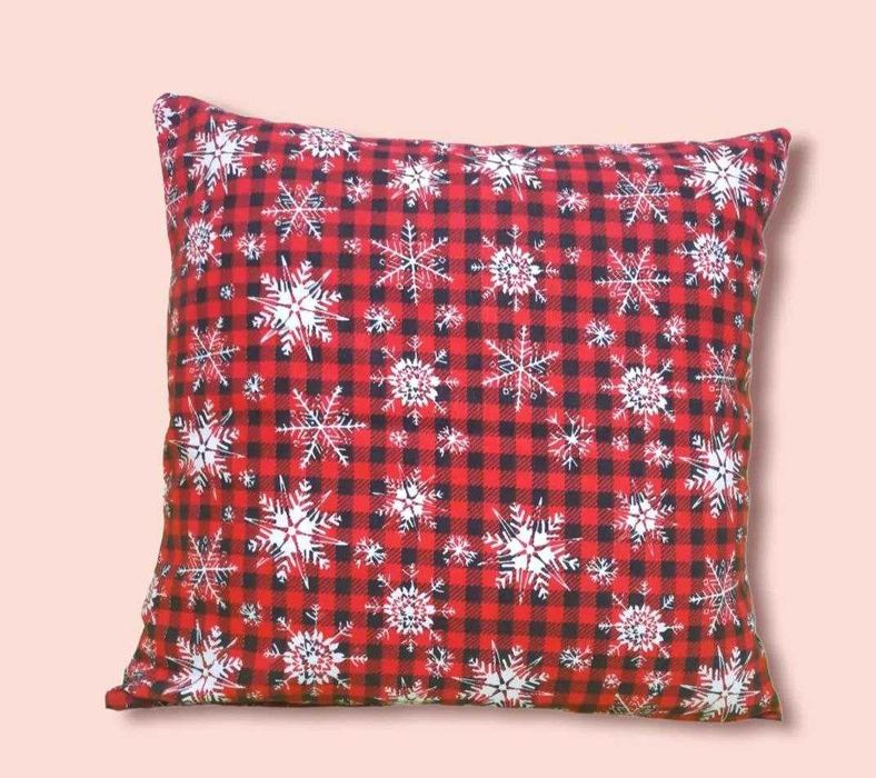 Новогодний чехол на подушки