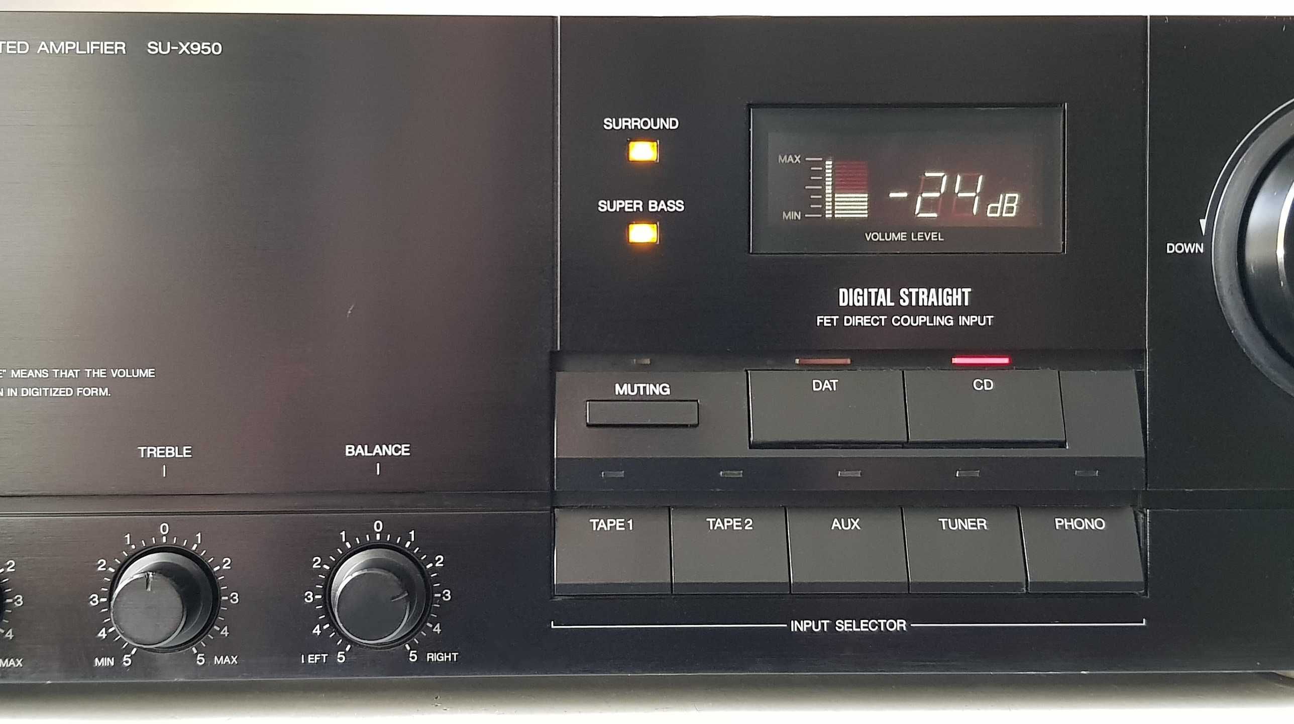 Technics SU X 950 amplificator muzica film arta