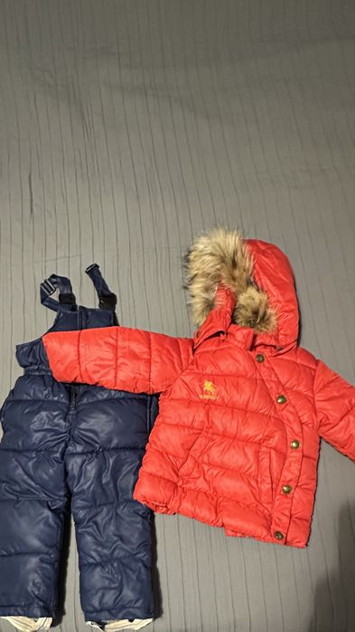 Зимняя куртка и полукомбенизон