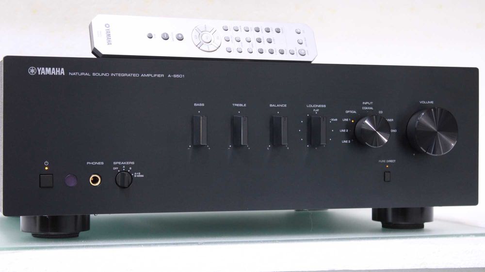 Statie/Amplificator Yamaha A-S501(2x105W).