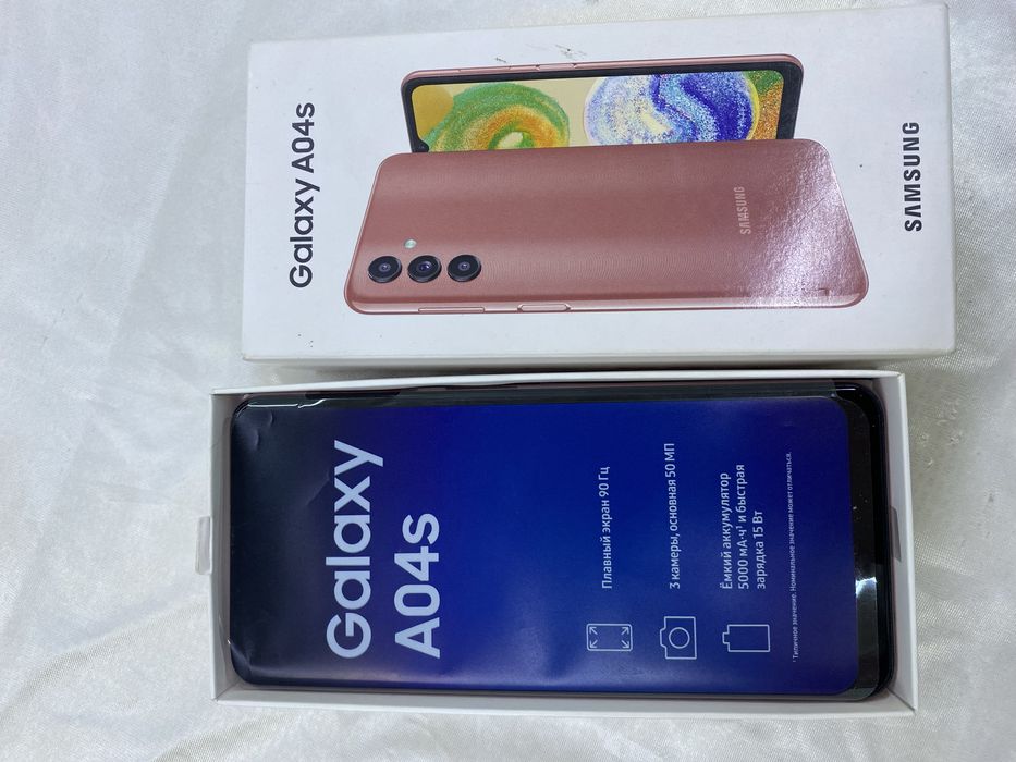 Galaxy A04s продается новая не использованная, коробка документ.