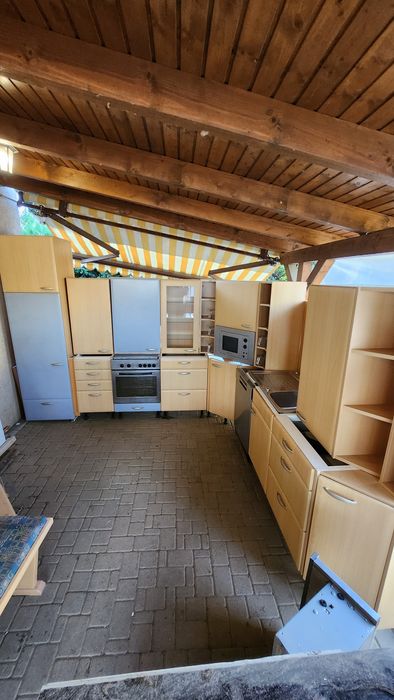 Mobilier bucătărie set cu electrocasnice Bosch/ Liebherr