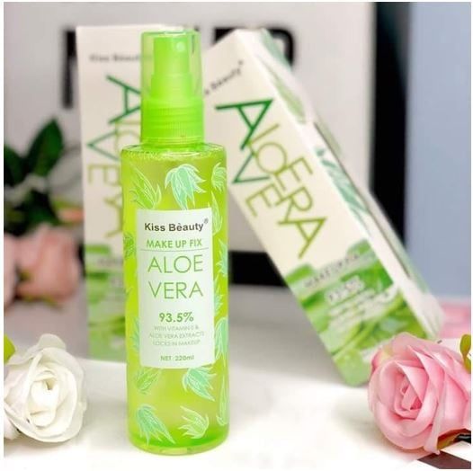 Spray Fixare Kiss Beauty Cu Aloe Vera, 220 ml